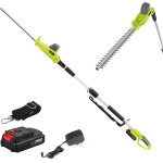 Mevronisshop - taille - haies sur perche sans fil t�l�scopique, electrique pole 20v 2. 0ah, (longueur: ...