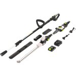 Mevronisshop - taille - haie & tron�onneuse t�lescopique 2 - en - 1 sans fil mu - bat - mm - csht - kit ...