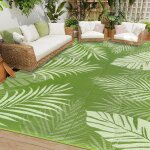 Mevronisshop - tapis d'ext�rieur terrasse 180x270cm imperm�able tapis de sol exterieur plastique tapis ...