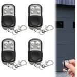 Mevronisshop - telecommande universelle portail, 4 pices telecommande universelle porte garage compatible ...
