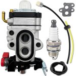 Mevronisshop - tj27e carburateur pour kawasaki tj027e tj35e tj035e kbh27b kbl27b kbl27bc d�broussailleuse ...