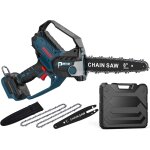 Mevronisshop - tron�onneuse de 20, 3 cm pour batterie bosch 18 v gba, auto - huileur, tron�onneuse d'�lagage ...