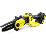 Mevronisshop - tron�onneuse � batterie pchs 10 - 20v tron�onneuse �lectrique l�g�re avec prot�ge - cha�ne ...