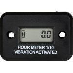 Mevronisshop - yooreal yr - hm016 compteur d�heures de vibration sans fil, rappel d�entretien, pour ...