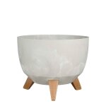 Mica decorations doppio support plante - 18, 5 x Ø29 cm - jardiniere exterieur grande taille - jardiniere ...
