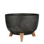 Mica decorations doppio support plante - 18, 5 x Ø33 cm - jardiniere exterieur grande taille - jardiniere ...