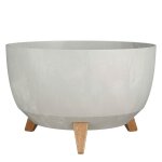 Mica decorations doppio support plante - 20, 5 x Ø40 cm - jardiniere exterieur grande taille - jardiniere ...