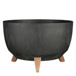 Mica decorations doppio support plante - 20, 5 x Ø40 cm - jardiniere exterieur grande taille - jardiniere ...