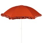 Mica decorations parasol inclinable a rayures - protection solaire 238 x �195 cm - parasol plage jardin ...