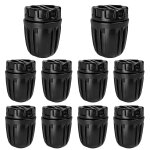 Micro drip t - lot de 10 raccords en t - en plastique - avec ardillon - pour arrosage de jardin - raccord ...