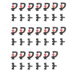 Micro pulvrisateur  buse suspendue de type g, 20 jeux, arroseur de brumisation pour jardin et serre ...