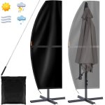 Milko - housse parasol deporte 3x3, 420d oxford housse parasol avec sac de rangement et perche télescopique, ... Milko - housse parasol deporte 3x3, 420d oxford housse parasol avec sac de rangement et perche télescopique, ...