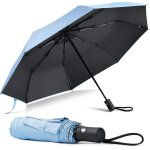Milko - parapluie pliable, parapluie anti uv anti retournement rsistant au vent pliable en caoutchouc ...