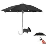 Milko - support tlphone ventouse parasol tlphone mignon avec ventouse, mini parapluie pour tlphone, ...