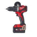 Milwaukee - perceuse visseuse brushless 18 v li - ion 5. 0 ah 82 nm - m18 bldd2 - 502x