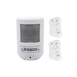 Mini alarme  dtecteur de mouvement et 2 tlcommandes
