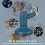 Mini aspirateur a main sans fil, anti - acariens, strilisation anti - poussire pour couette, drap, ...