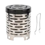 Mini chauffage de tente d'ext�rieur 2025, equipement de camping portable, couverture chauffante en acier ...