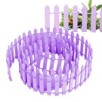 Mini clture de jardin dgrade, ornement de jardin l'inventaire, palissade dcorative en bois - type ...