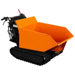 Mini dumper 9cv sur 2 chenilles 18cm mini tombereau 4 vitesses benne capacit� de 500kg - brouette basculante ...