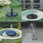 Mini fontaine ¿¿ eau, accessoire flottant pour piscine, fonctionnement solaire, convient pour ¿¿tang, ... Mini fontaine ¿¿ eau, accessoire flottant pour piscine, fonctionnement solaire, convient pour ¿¿tang, ...