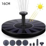 Mini fontaine flottante solaire, fontaine d'eau de jardin extrieure, dcoration d'tang de piscine, ...