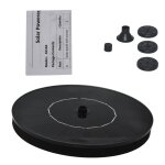 Mini fontaine solaire 1w en silicium monocristallin, panneau solaire, d�coration de jardin