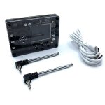 Mini instrument de musique electronique theremin avec ecran d'affichage, cadeau noir