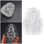 Mini moule en forme de gourde, past�que, ginseng, fruits, serre d'anniversaire, pi�ce d'art a main, etoile ...