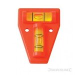 Mini niveau bi - plan 60 x 45 mm silverline 250450