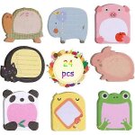 Mini notes autocollantes, paquet de 24 notes autocollantes colores, autocollantes pour rfrigrateur ...