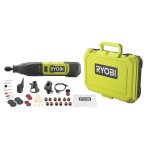 Mini - outil multifonction ryobi rrt12 - 120ba3 / 35 - 12v - 1 batterie 2. 0ah - 1 cble usb c - 35 accessoire ...