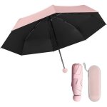 Mini parapluie sbsgv, parapluie de voyage leger et portable avec etui, petit parapluie compact pour le ...