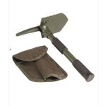 Mini pelle pliable acier carbone + etui de ceinture