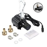 Mini pompe a eau sans balais 12v 15w, ultra silencieuse, submersible, circulation d'eau, pour aquarium, ...
