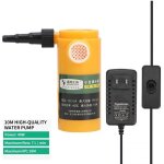 Mini pompe submersible 12v, pompe  eau haute pression, station de pompage d'eau / 20m, micro moteur ...