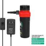 Mini pompe submersible 12v, pompe  eau haute pression, station de pompage d'eau / 20m, micro moteur ...