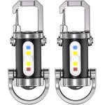 Mini porte - cls lampe de poche, 88 x 35 mm, lumire led rechargeable avec 3 modes (fort / faible / ...