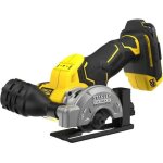 Mini scie circulaire - stanley fatmax v20 - sfmcm300b - xj - 75 mm brushless - lithium 18v - sans batterie ...
