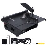 Mini scie à table multifonctionnelle, ensemble de polissage pour le travail du bois, prise 1200wuk, 220v ... Mini scie à table multifonctionnelle, ensemble de polissage pour le travail du bois, prise 1200wuk, 220v ...