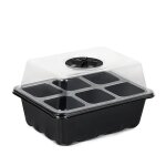 Mini serre pour la germination des plantes succulentes bretonne, 6 / 12 trous, cadres de démarrage, humidité. ... Mini serre pour la germination des plantes succulentes bretonne, 6 / 12 trous, cadres de démarrage, humidité. ...