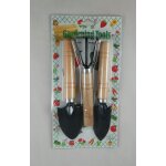 Mini set de jardinage 3 outils de jardin potager bonsai rteau griffe pelle