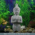 Mini statue de bouddha japonais en résine, sculpture fengshui, figurine de moine pour décoration de jardin, ... Mini statue de bouddha japonais en résine, sculpture fengshui, figurine de moine pour décoration de jardin, ...