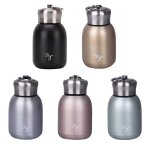 Mini tasse a caf� en acier, anneau, petite tasse isolante sous vide, portable, grand ventre, petite bouteille ...