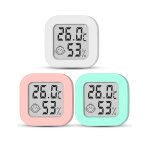 Mini thermomtre hygromtre, digital thermo - hygromtre indicateur prcision d'ambiance moniteur de ...