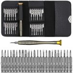 Mini tournevis de precision 25 en 1, kit de reparation pour ordinateur portable, montre, bijoux, jouets, ... Mini tournevis de precision 25 en 1, kit de reparation pour ordinateur portable, montre, bijoux, jouets, ...
