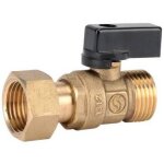 Mini vanne �crou prisonnier 15 / 21 - watts industrie