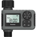 Minuteur d'arrosage automatique, programmateur d'arrosage pour robinet de jardin, avec fonction retard ...