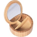 Miroir & bote a bijoux bambou ovale alais
