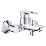 Mitigeur bain / douche 2 trous grohe start loop en laiton coloris chrom� entraxe 150 mm